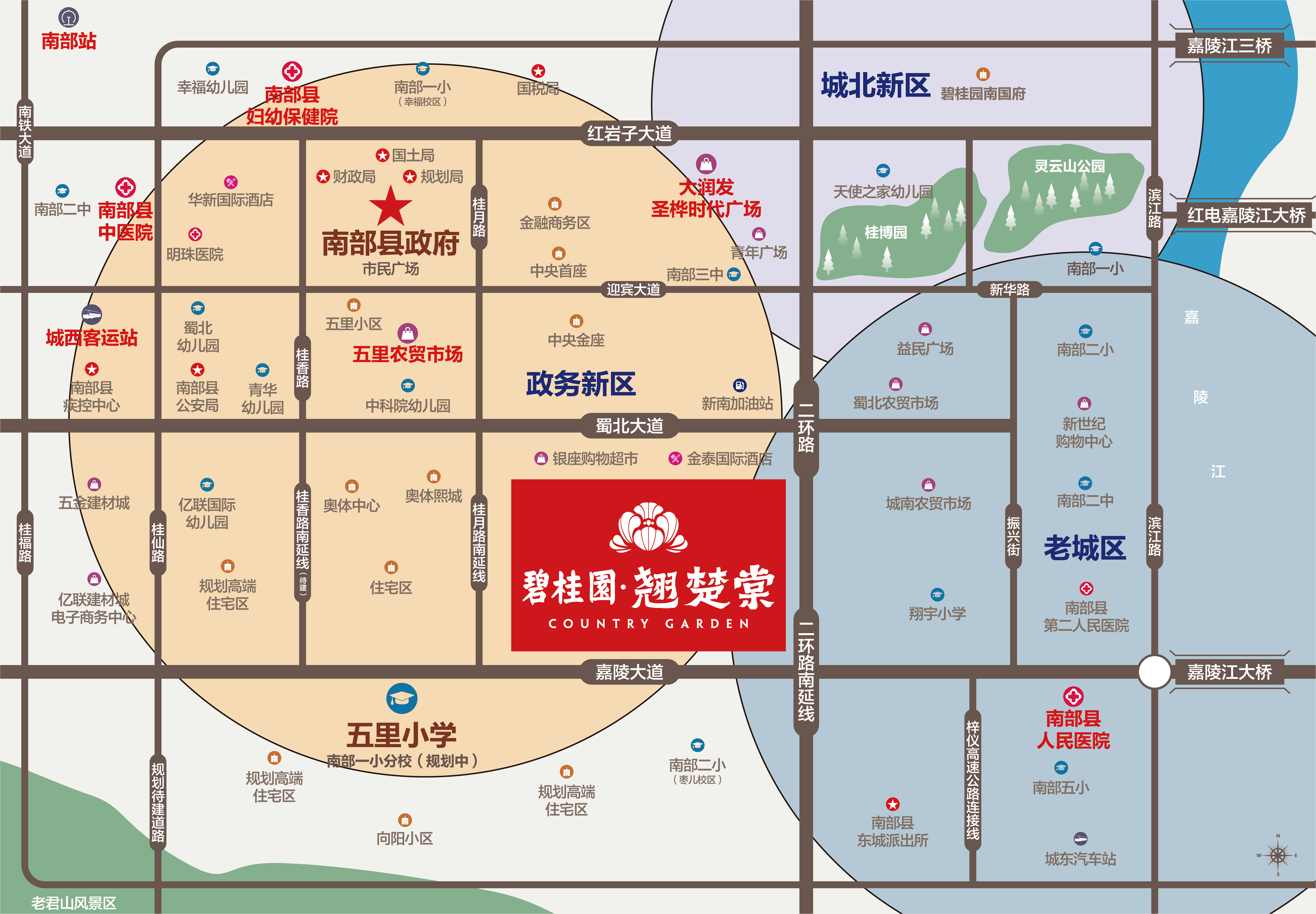 区位图